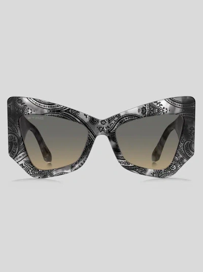 ETRO SUNGLASSES, WOMAN, GREY