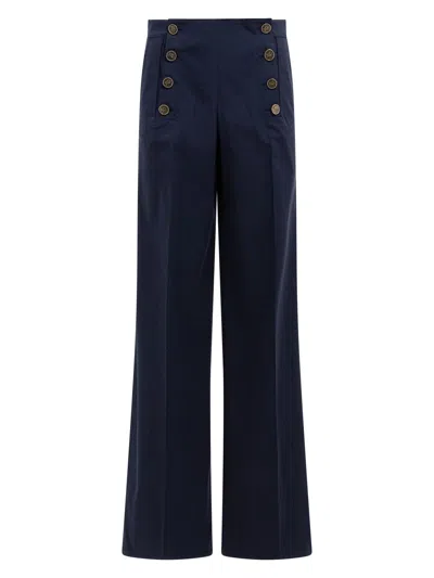 ETRO WOMEN'S COTTON TROUSERS