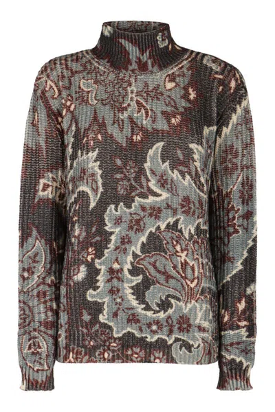 ETRO ETRO WOOL TURTLENECK SWEATER