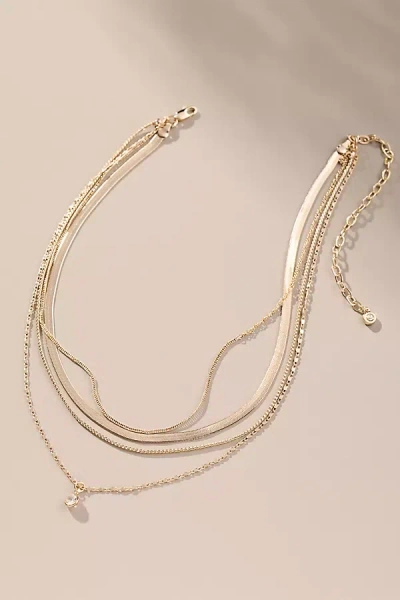 ETTIKA ALL THE CHAINS LAYERED NECKLACE