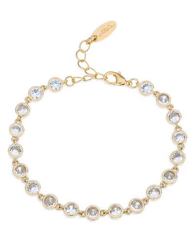 ETTIKA EVERYDAY CUBIC ZIRCONIA LINK BRACELET
