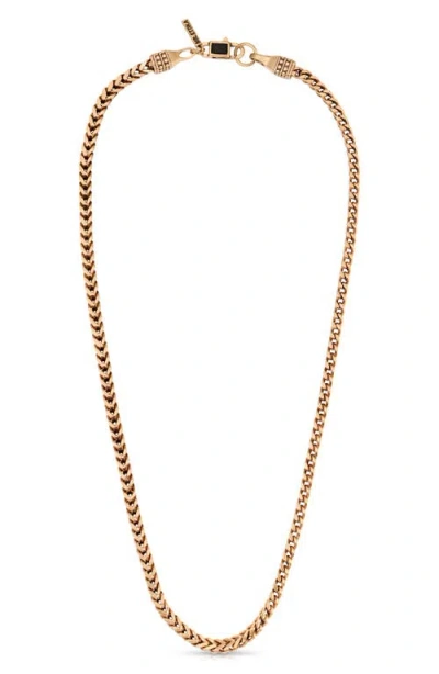 ETTIKA FOXTAIL CHAIN NECKLACE