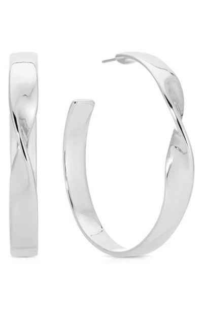 ETTIKA ETTIKA HEIRLOOM LARGE HOOP EARRINGS