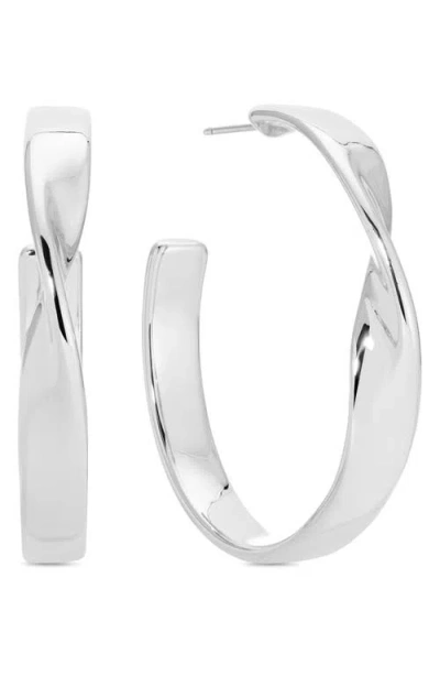 ETTIKA ETTIKA HEIRLOOM MEDIUM HOOP EARRINGS