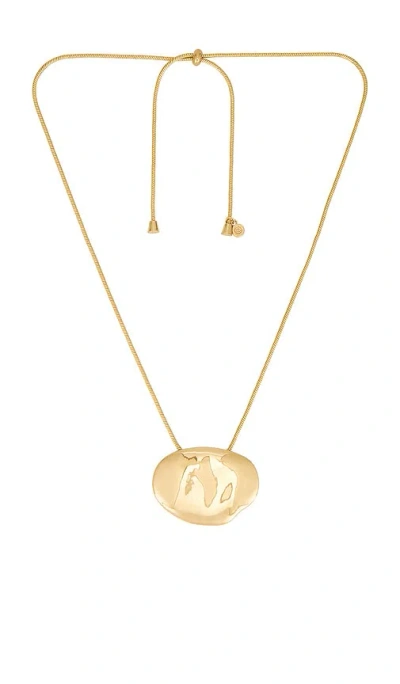 ETTIKA MOLTEN METAL COLLAR NECKLACE