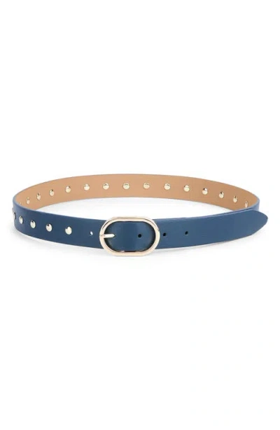ETTIKA ETTIKA STUD LEATHER BELT