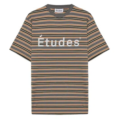ETUDES STUDIO ETUDES STRIPED PATTERNED WONDER T-SHIRT