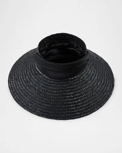 EUGENIA KIM ARABELLA OPEN-CROWN STRAW BEACH HAT