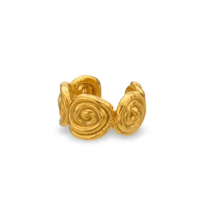 EVA REMENYI WOMEN'S ORIGIN EAR CUFF GOLD