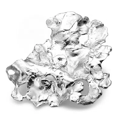 EVA REMENYI WOMEN'S SIMON RADVAN X EVA REMENYI HAIR TIE CHARM L SILVER