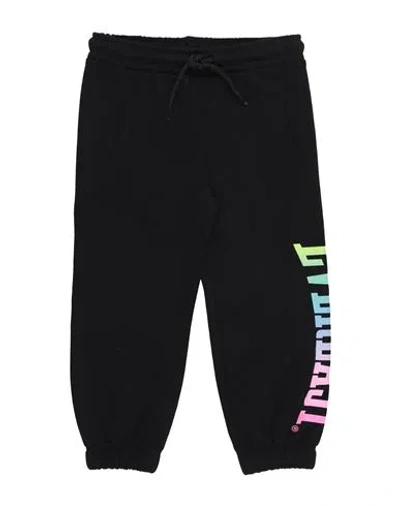 EVERLAST EVERLAST TODDLER GIRL PANTS BLACK SIZE 6 COTTON, ELASTANE