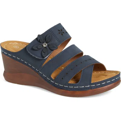 EXTREME BY EDDIE MARC EXTREME BY EDDIE MARC WEDGE SLIDE SANDAL