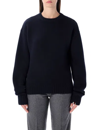 EXTREME CASHMERE EXTREME CASHMERE EXTREME CASHMERE N°373 OLDIE NAVY CASHMERE SWEATER