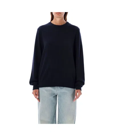 EXTREME CASHMERE ROUND-NECK AND LONG-SLEEVED SWEATER