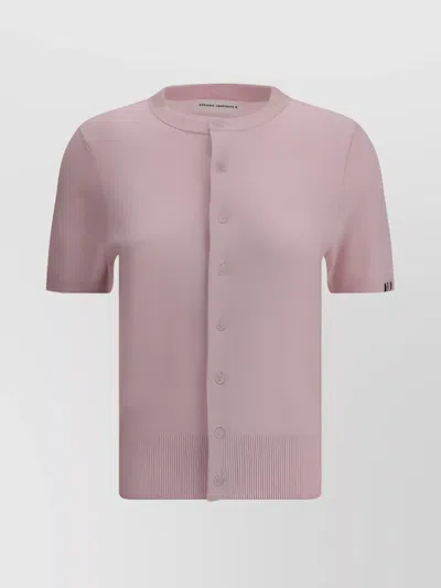 EXTREME CASHMERE SHORT-SLEEVE CASHMERE KNIT CARDIGAN