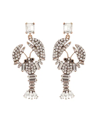 EYE CANDY LA EYE CANDY LA CRYSTAL STATEMENT LOBSTER EARRING