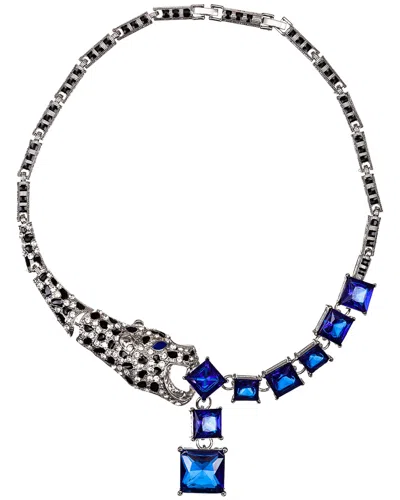 EYE CANDY LA EYE CANDY LA LUXE COLLECTION CRYSTAL LEOPARD NECKLACE