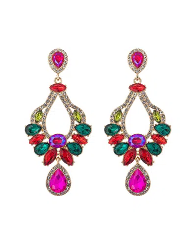 EYE CANDY LA EYE CANDY LA THE LUXE COLLECTION CRYSTAL STATEMENT EARRINGS