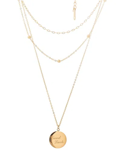 EYE CANDY LA EYE CANDY LA THE LUXE COLLECTION DAINTY 3PC NECKLACE SET