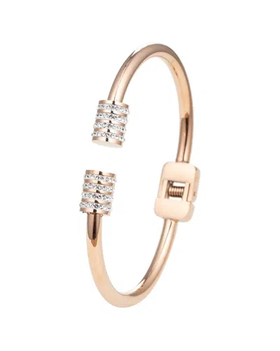 EYE CANDY LA EYE CANDY LA THE LUXE COLLECTION TITANIUM CZ MAKAYLA CUFF BRACELET