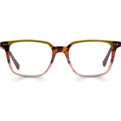 EYEBOBS EYEBOBS C SUITE 50MM SQUARE READING GLASSES