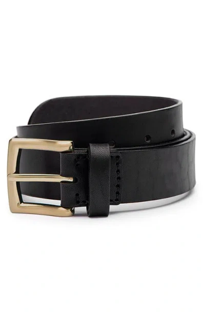 EZRA ARTHUR EZRA ARTHUR CLASSIC BUCKLE LEATHER BELT 35MM