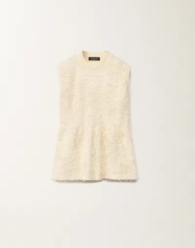 FABIANA FILIPPI FABIANA FILIPPI  - WOMAN KNITWEAR WHITE IT 44