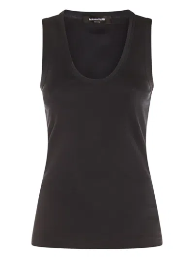 FABIANA FILIPPI COTTON TANK TOP