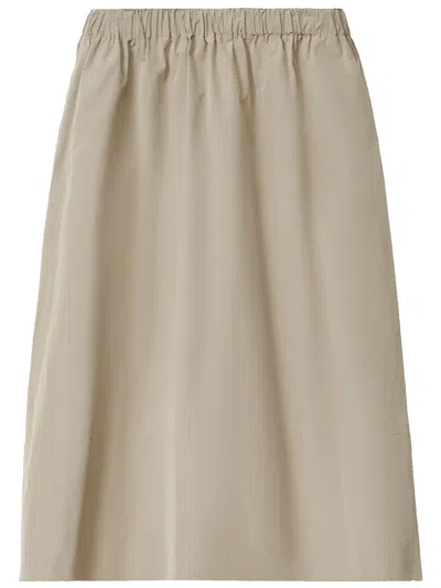 FABIANA FILIPPI ELASTICATED-WAISTBAND MIDI SKIRT