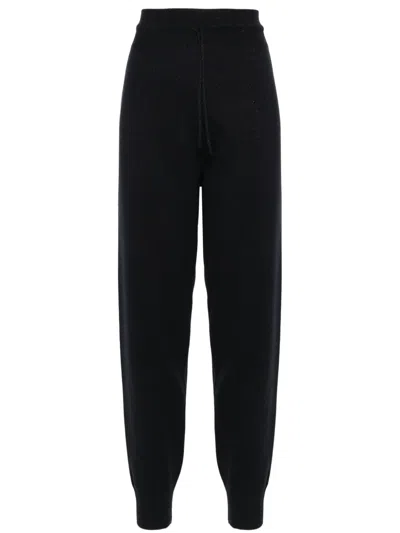 FABIANA FILIPPI GLITTERED KNITTED TRACK PANTS