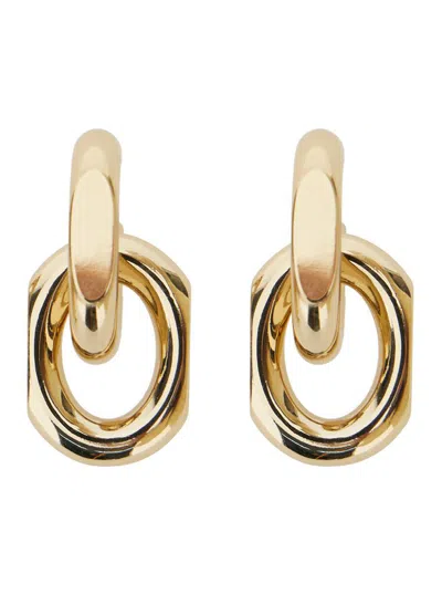 FABIANA FILIPPI GOLD COLORED CHAIN EARRINGS