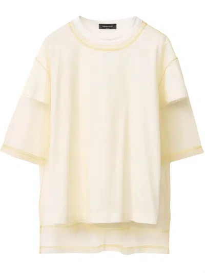 FABIANA FILIPPI LAYERED T-SHIRT