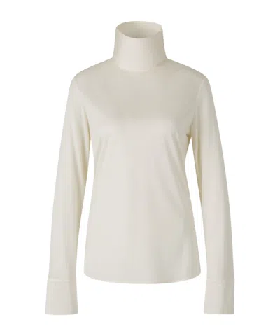 FABIANA FILIPPI FABIANA FILIPPI HIGH-NECK LONG SLEEVED T-SHIRT