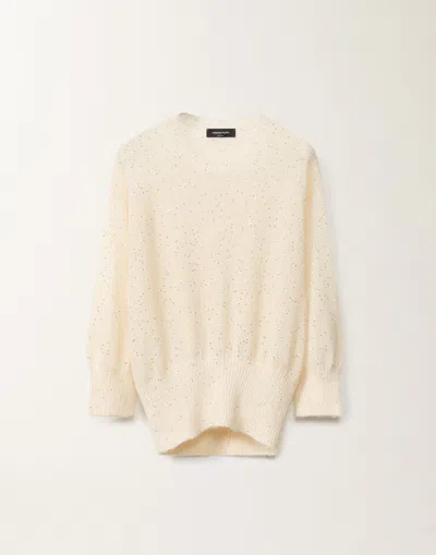 FABIANA FILIPPI FABIANA FILIPPI  - WOMAN KNITWEAR WHITE IT 40