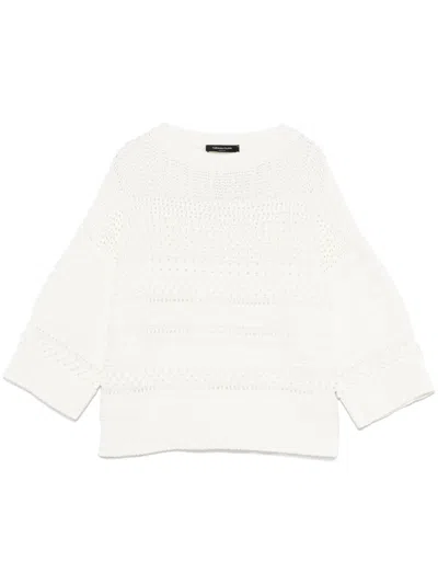 FABIANA FILIPPI OPEN-KNIT SWEATER