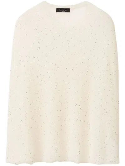 FABIANA FILIPPI SEQUIN-EMBELLISHED CAPE