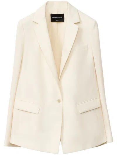 FABIANA FILIPPI SINGLE BUTTON BLAZER