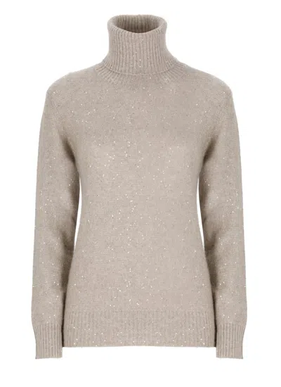 FABIANA FILIPPI FABIANA FILIPPI SWEATER WITH PAILLETTES