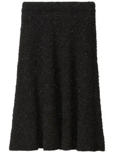 FABIANA FILIPPI TEXTURED-FINISH MIDI SKIRT
