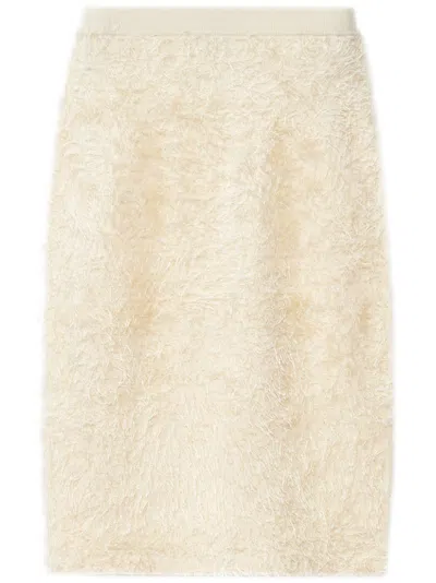 FABIANA FILIPPI TEXTURED-FINISH MIDI SKIRT