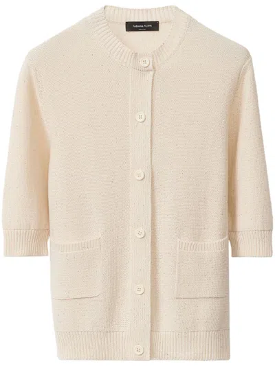 FABIANA FILIPPI THREE-QUARTER-SLEEVED CARDIGAN