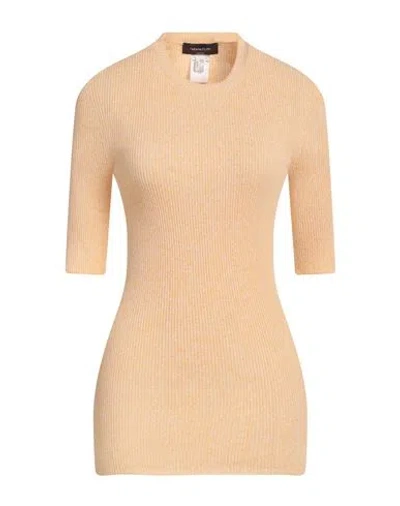FABIANA FILIPPI FABIANA FILIPPI WOMAN SWEATER APRICOT SIZE 8 COTTON