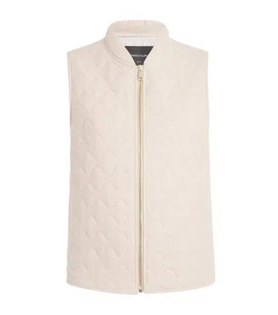 FABIANA FILIPPI WOOL-SILK-CASHMERE GILET