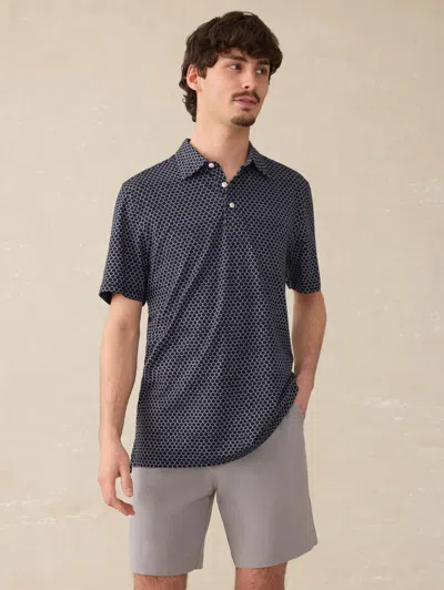 FAHERTY SHORT-SLEEVE MOVEMENT&TRADE; PIQUE POLO SHIRT