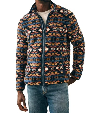 FAHERTY THUNDER VOICE EAGLE HIGH PILE FLEECE FULL ZIP IN FOUR EAGLES