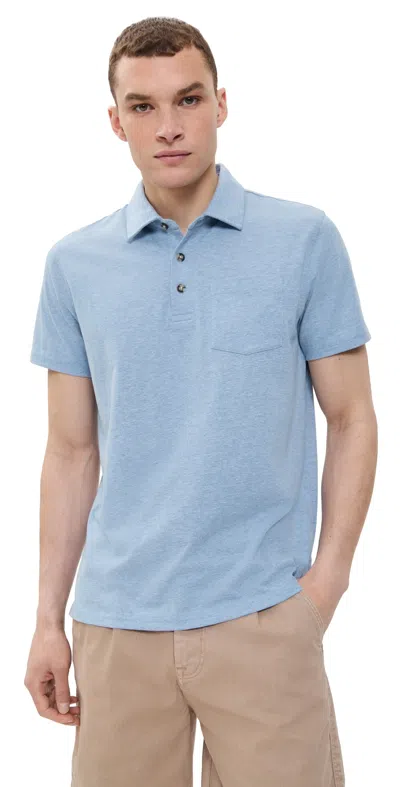 FAIR HARBOR THE KISMET POLO LIGHT BLUE