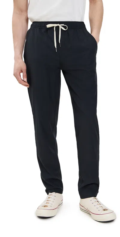 FAIR HARBOR THE ONE PANTS UNLINED BLACK