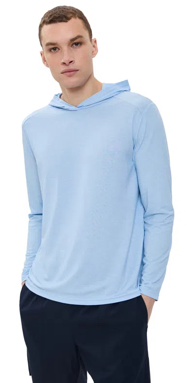 FAIR HARBOR THE SEABREEZE HOODIE BLUE GLOW