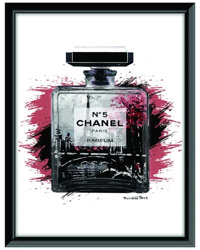 FAIRCHILD PARIS CHANEL CITY DEISGN FRAMED PRINT WALL ART