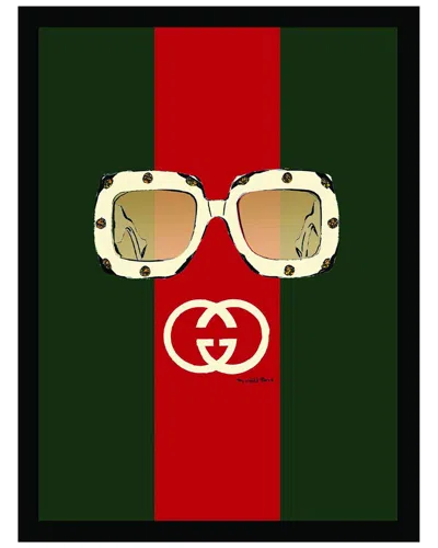 FAIRCHILD PARIS GUCCI GLASSES FRAMED PRINT WALL ART